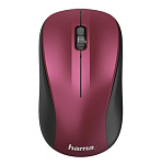 Картинка Мышь Hama MW-300 (бордовый)