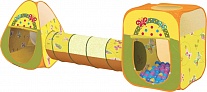 Картинка 2 игровых домика Ching-ching Butterfly с тоннелем и шариками арт. CBH-24