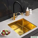 ECO AR 450*450 GOLD PVD NANO