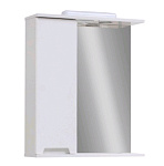 Картинка Шкаф с зеркалом для ванной Юввис Марко Z-1 (55 см, левый)