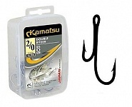 Крючки рыболовные двойные KAMATSU DOUBLE RYDER K-079 (# 1/0 10 шт)