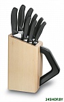 Картинка Набор ножей кухонных Victorinox Swiss Classic (6.7173.8) (черный)