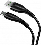 Картинка Кабель Usams U38 SJ375USB01 1.0м (черный)