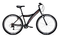 Картинка Велосипед FORWARD Dakota 26 1.0 2021 (черный/красный)