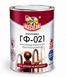 Картинка Алкидная грунтовка Olecolor ГФ-021 2.2 кг (красно-коричневый) (О0697050)