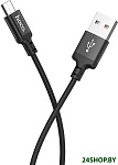 X14 Times speed USB Type-A - MicroUSB (2 м, черный)