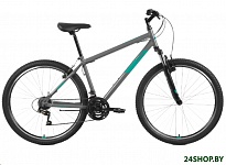 Картинка Велосипед Altair MTB HT 27.5 1.0 р.17 2022 (темно-серый)