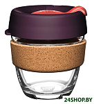 Картинка Многоразовый стакан KeepCup Brew Cork S Red Bells 227мл (бордовый)