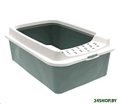 Картинка Туалет-лоток Rotho Bonnie ECO Top Entry 4004705092 (зеленый)