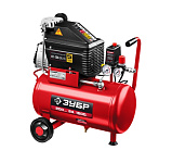 Картинка Компрессор воздушный ЗУБР КП-200-24 Н6 (красный)