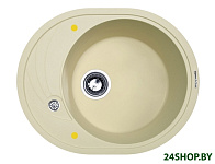 Картинка Мойка кухонная Zigmund and Shtain Kreis OV 575 (молодое шампанское)