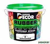 Картинка Краска Super Decor Rubber 3 кг (№00 белоснежный)