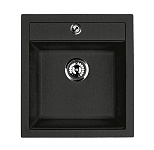 Картинка Мойка ZORG Como 46 (черный опал)