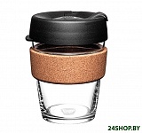 Картинка Многоразовый стакан KeepCup Brew Cork M Black 340мл (черный)