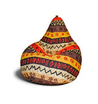 Картинка Кресло-мешок VENTAL Люкс XL Фреш Африкан 01