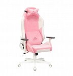 Картинка Кресло Zombie EPIC PRO Fabric (белый/розовый)