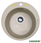 Картинка Мойка кухонная Zigmund and Shtain Kreis 480 (осенняя трава)