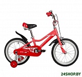 Картинка Детский велосипед Novatrack Novara 16 2022 165ANOVARA.CRL22 (красный)