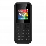Картинка Мобильный телефон Nokia 105 Dual SIM Black