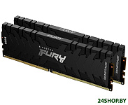 Картинка Оперативная память Kingston FURY Renegade 2x8GB DDR4 PC4-36800 KF446C19RBK2/16