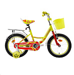 Картинка Детский велосипед Krakken Molly 2022 (16, желтый)