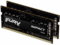 Картинка Оперативная память Kingston FURY Impact 2x16GB DDR4 SODIMM PC4-21300 KF426S15IB1K2/32