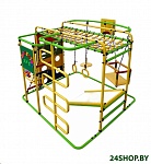 Картинка Детский спортивный комплекс Формула здоровья Мурзилка-S салатовый-радуга