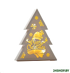 Картинка Световая фигурка Luazon Елка. Merry Christmas 6886183 (теплый белый)