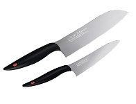 Картинка Набор ножей Kasumi Titanium Chef 22013/GR