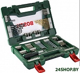 Картинка Универсальный набор инструментов Bosch V-Line Titanium 2607017195 91 предмет