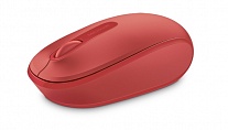 Картинка Мышь беспроводная Microsoft Wireless Mobile Mouse 1850 (U7Z-00031) red