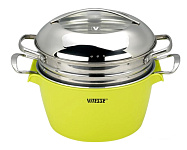 Картинка Кастрюля Vitesse VS-2299 (зеленый)