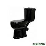 Картинка Унитаз Оскольская керамика Дора (черный)
