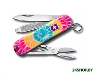 Картинка Нож перочинный Victorinox Classic LE2021 Tie Dye (0.6223.L2103)