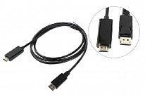 Картинка Кабель DisplayPort - HDMI VCOM 1.8м (CG494-B-1.8M)