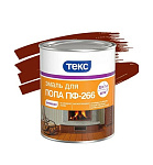 Картинка Эмаль ТЕКС ПФ-266 Универсал (красный/коричневый, 1 кг)