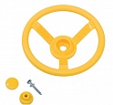 Руль игровой для детских площадок KBT с гудком (желтый)
