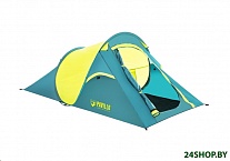 Картинка Треккинговая палатка Bestway Coolquick 2 (голубой/желтый)