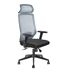 Картинка Кресло Riva A755 (черный/серый)