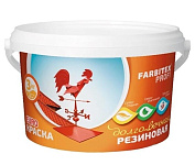 Картинка Краска Farbitex Профи Резиновая 3 кг (черный)