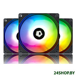 Картинка Вентилятор для корпуса ID-Cooling XF-12025-ARGB-TRIO