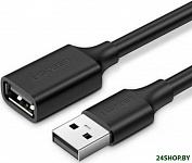 US103 USB Type-A - USB Type-A (1 м, черный)