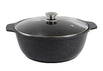 Картинка Кастрюля Kukmara жмт32а (темный мрамор)