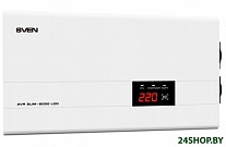 Картинка Стабилизатор напряжения SVEN AVR SLIM-2000 LCD (уценка арт. 601140)