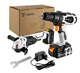 Картинка Дрель-шуруповерт Deko DKCD20 Set 2 063-4204 (с 2-мя АКБ)