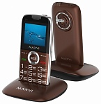 Картинка Мобильный телефон Maxvi B10 (коричневый)
