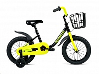 Картинка Детский велосипед Forward Barrio 16 2021 (черный/желтый)