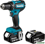 DDF485RTJ (с 2-мя АКБ 2.0 Ah, кейс )