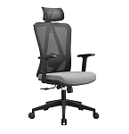 Картинка Кресло Mio Tesoro Stacy-H (черный/серый)