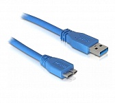 Картинка Кабель ATcom USB 3.0 AM - Micro-B 0.8m АТ12825 Blue